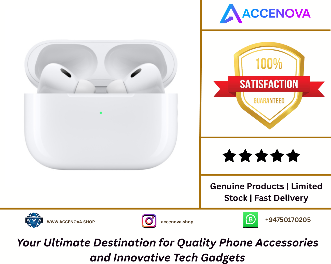 Wireless AirPods 2nd Gen