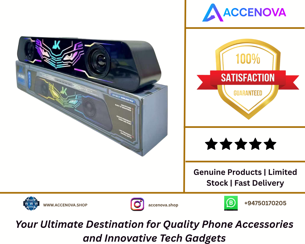 Bluetooth Soundbar JK 1263