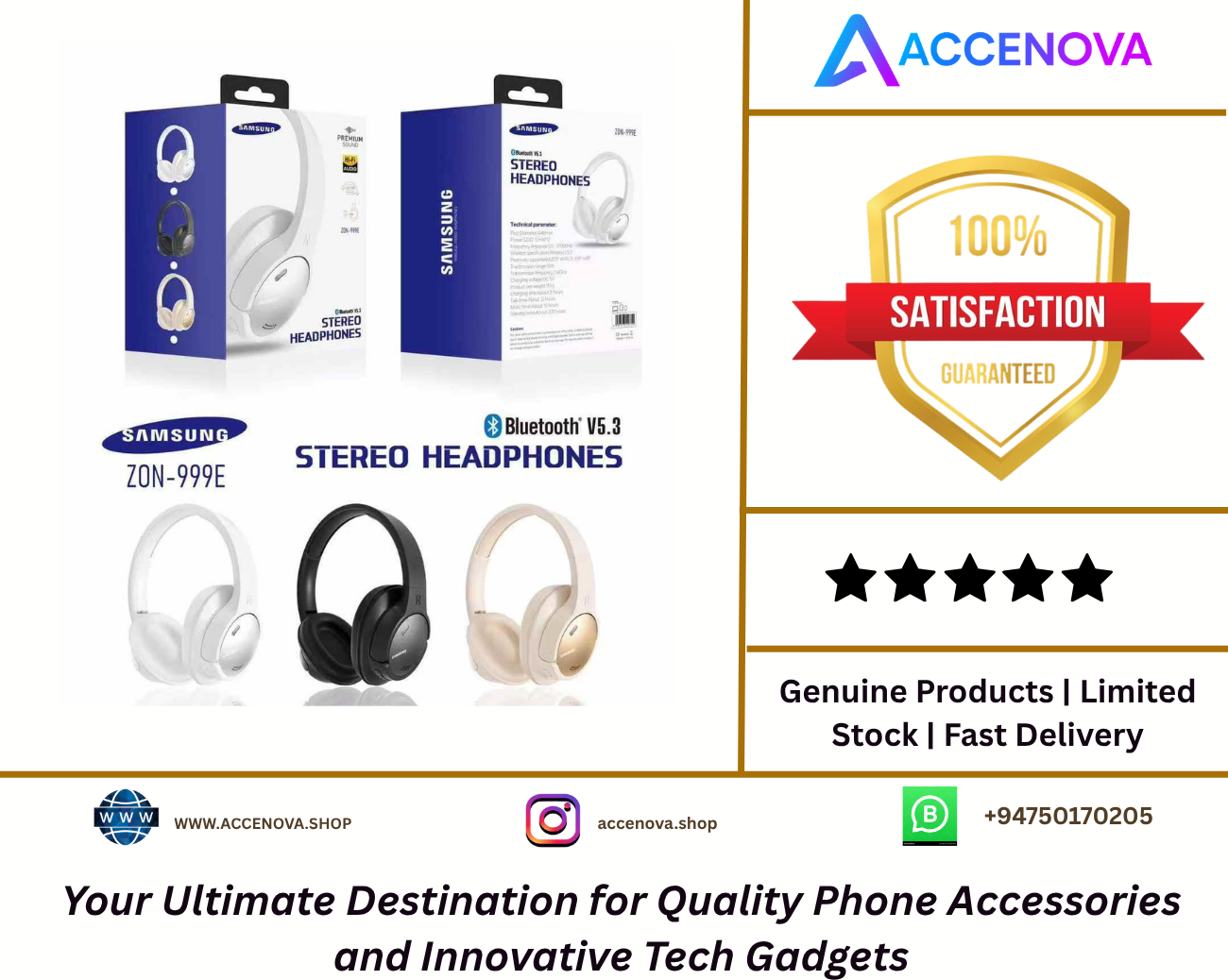 Samsung Stereo Headphones