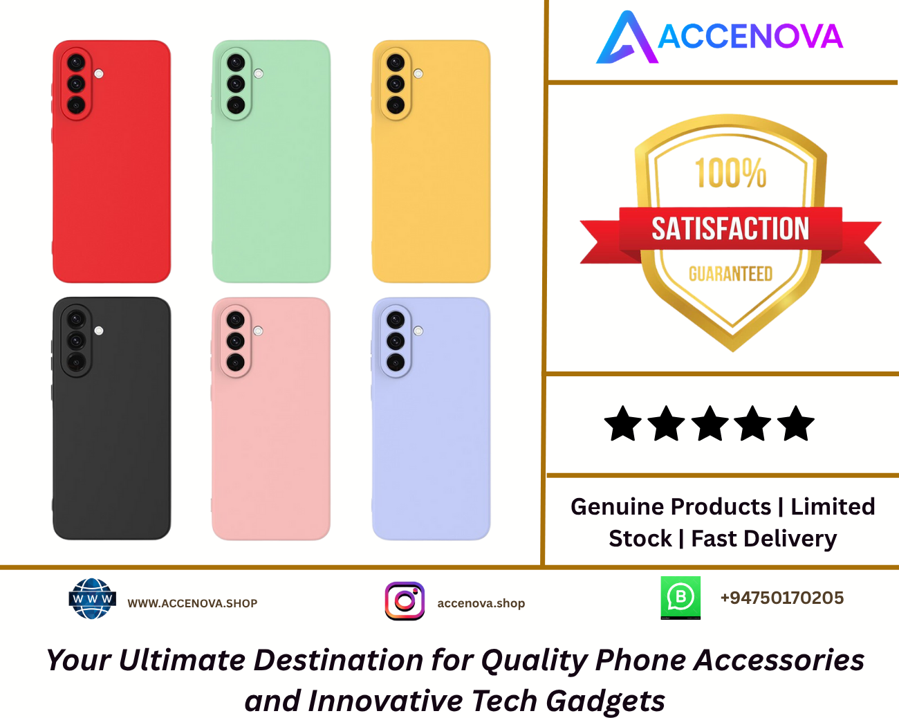 Samsung Galaxy A56 Silicone Covers – Stylish Protection