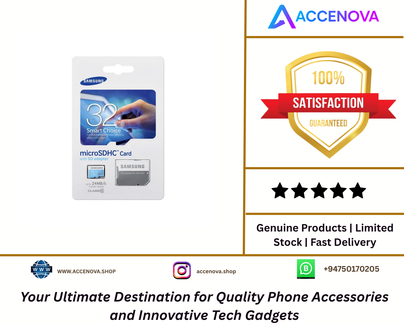 Samsung 32GB SD Card