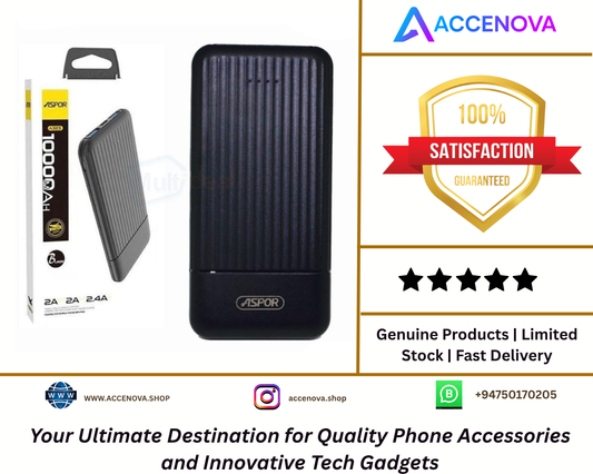 Aspor 10000mAh Power Bank