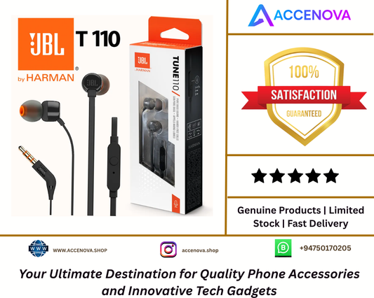 JBL Tune 110 In-Ear Earphones